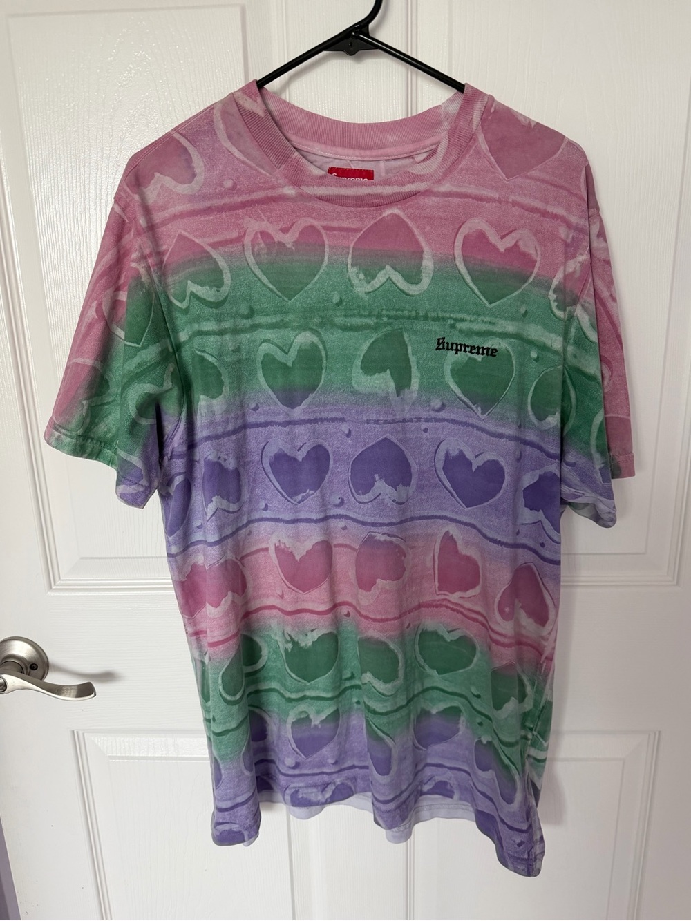 Supreme Hearts Dyed TShirt